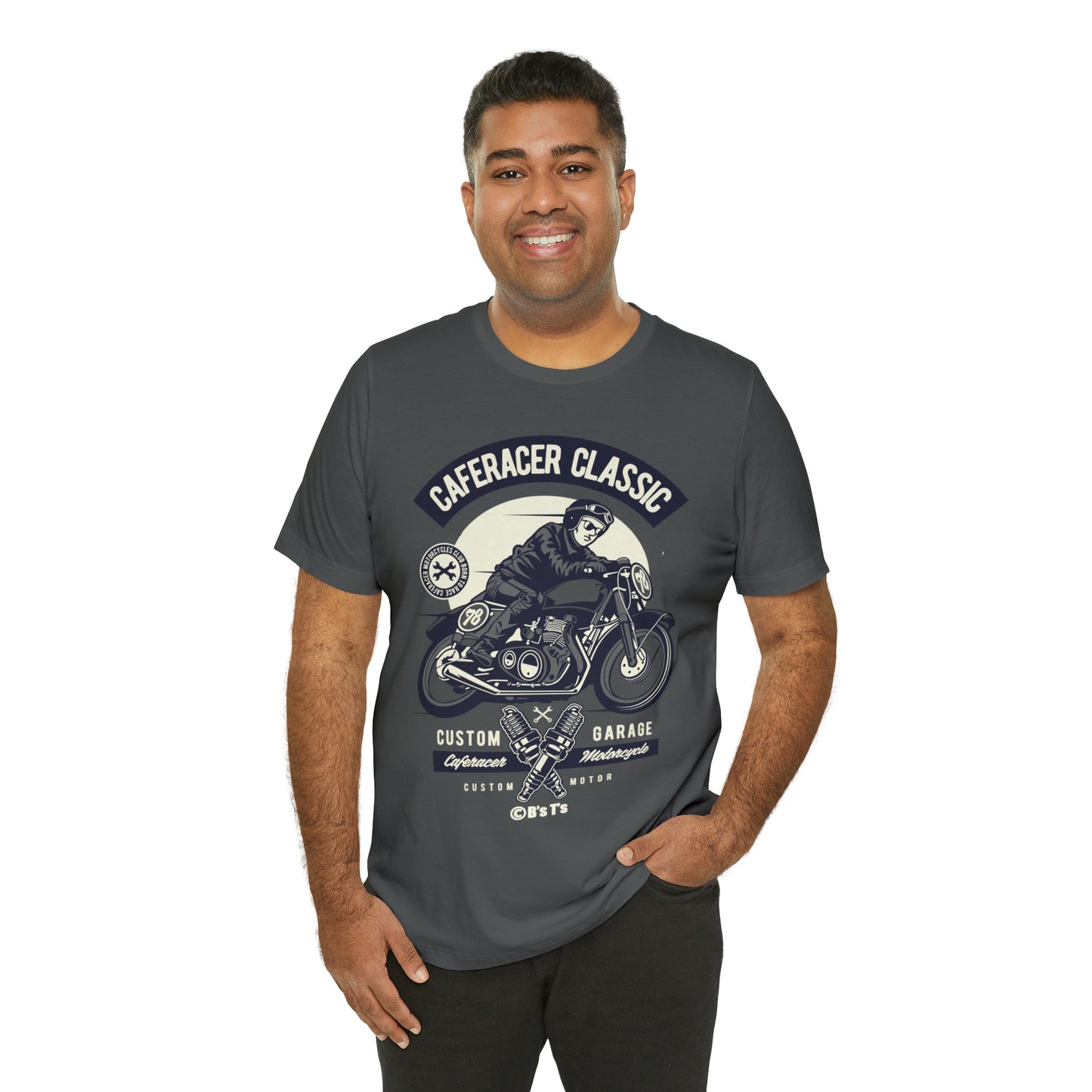 CAFE RACER Classic - Unisex Jersey Short Sleeve Tee