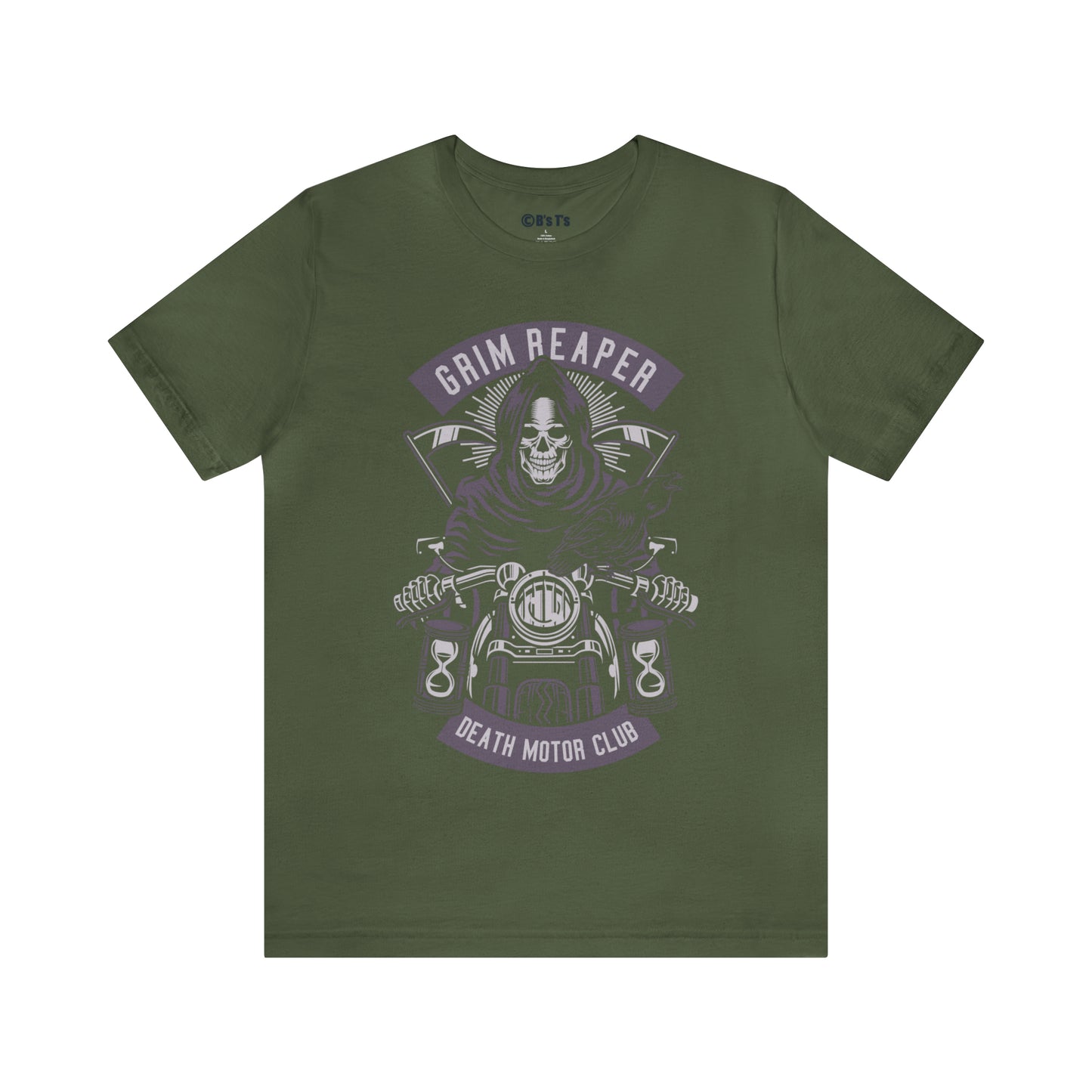 GRIM REAPER Moto Club - Unisex Jersey Short Sleeve Tee