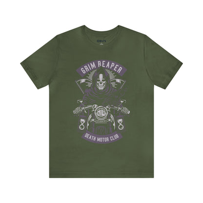 GRIM REAPER Moto Club - Unisex Jersey Short Sleeve Tee