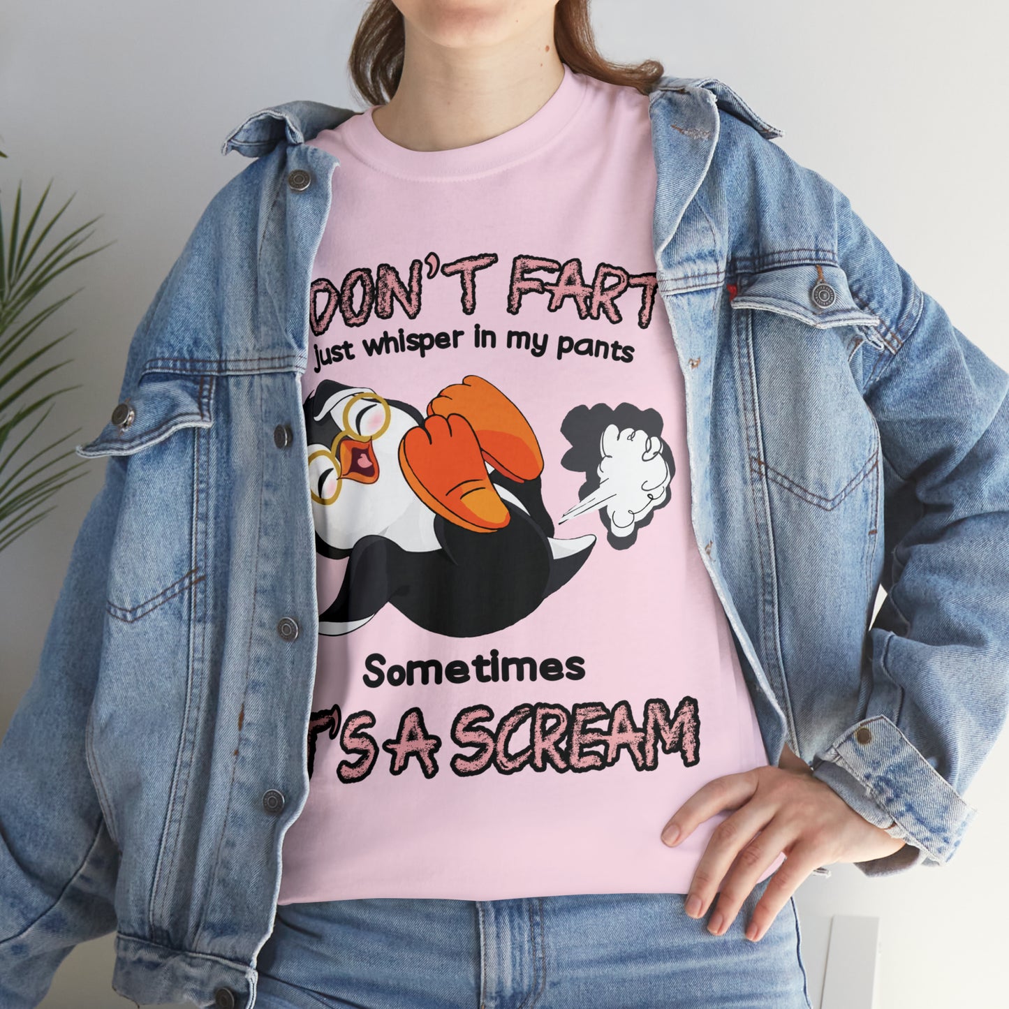 I DON'T FA*T - Funny Unisex Heavy Cotton Tee - USA