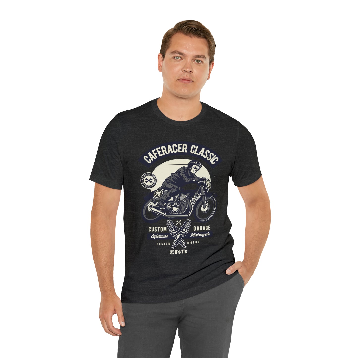 CAFE RACER Classic - Unisex Jersey Short Sleeve Tee