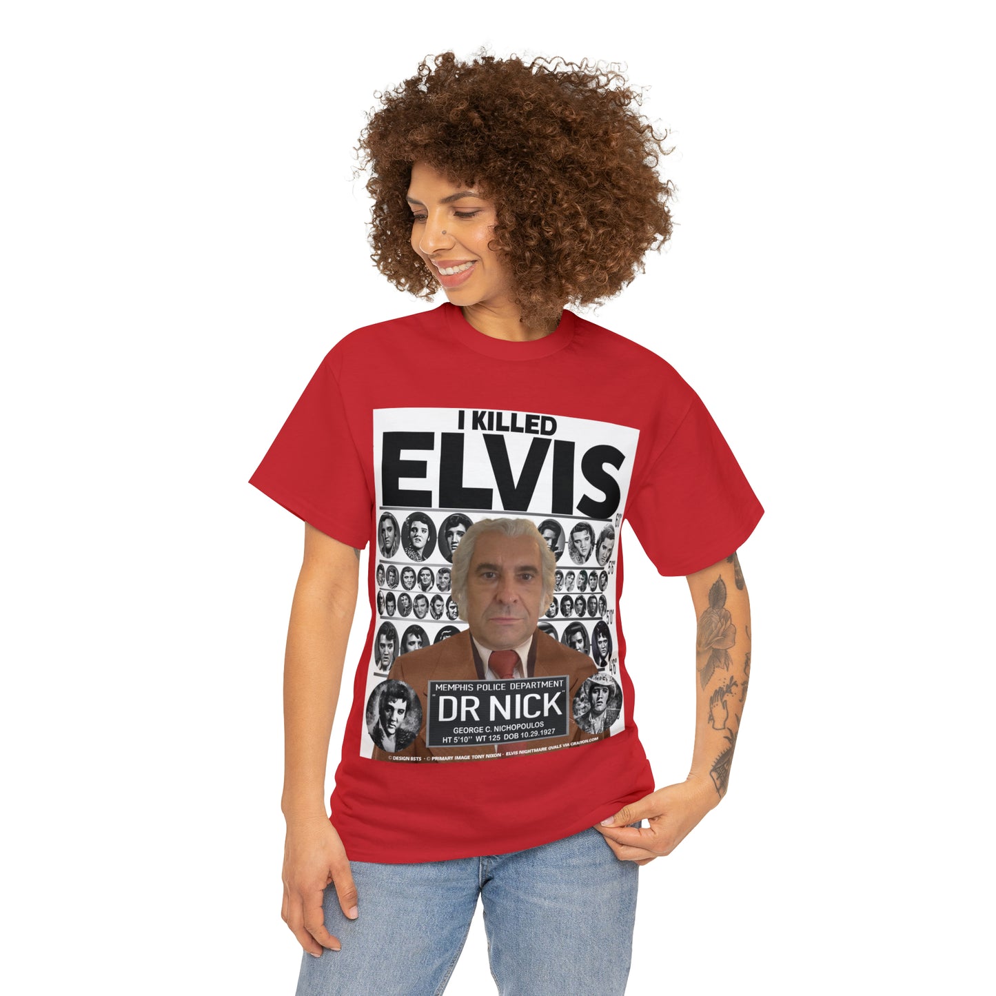 I KI**** ELVIS  - Unisex Heavy Cotton Tee - AUS