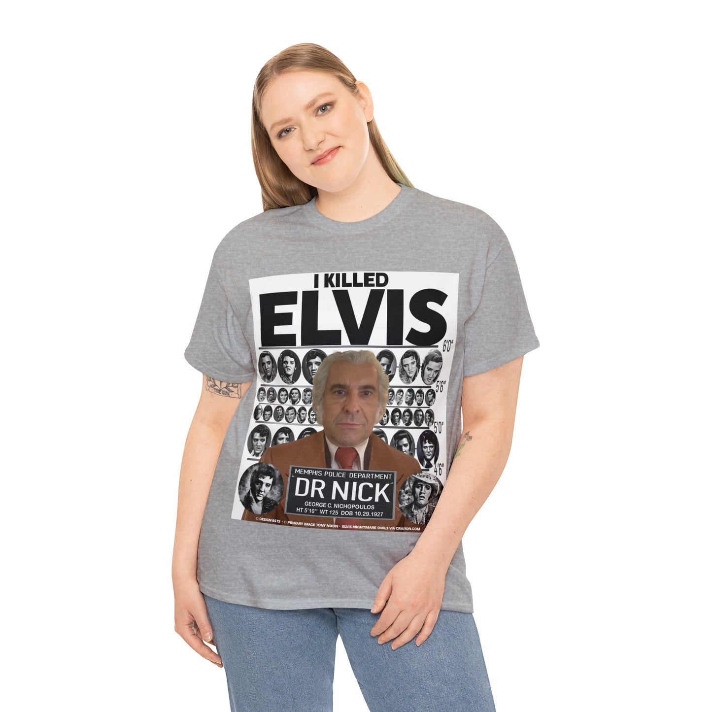 I KI**** ELVIS  - Unisex Heavy Cotton Tee - AUS