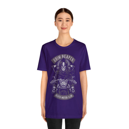GRIM REAPER Moto Club - Unisex Jersey Short Sleeve Tee