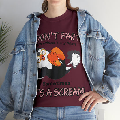 I DON'T FA*T  - Funny Unisex Heavy Cotton Tee - AUS