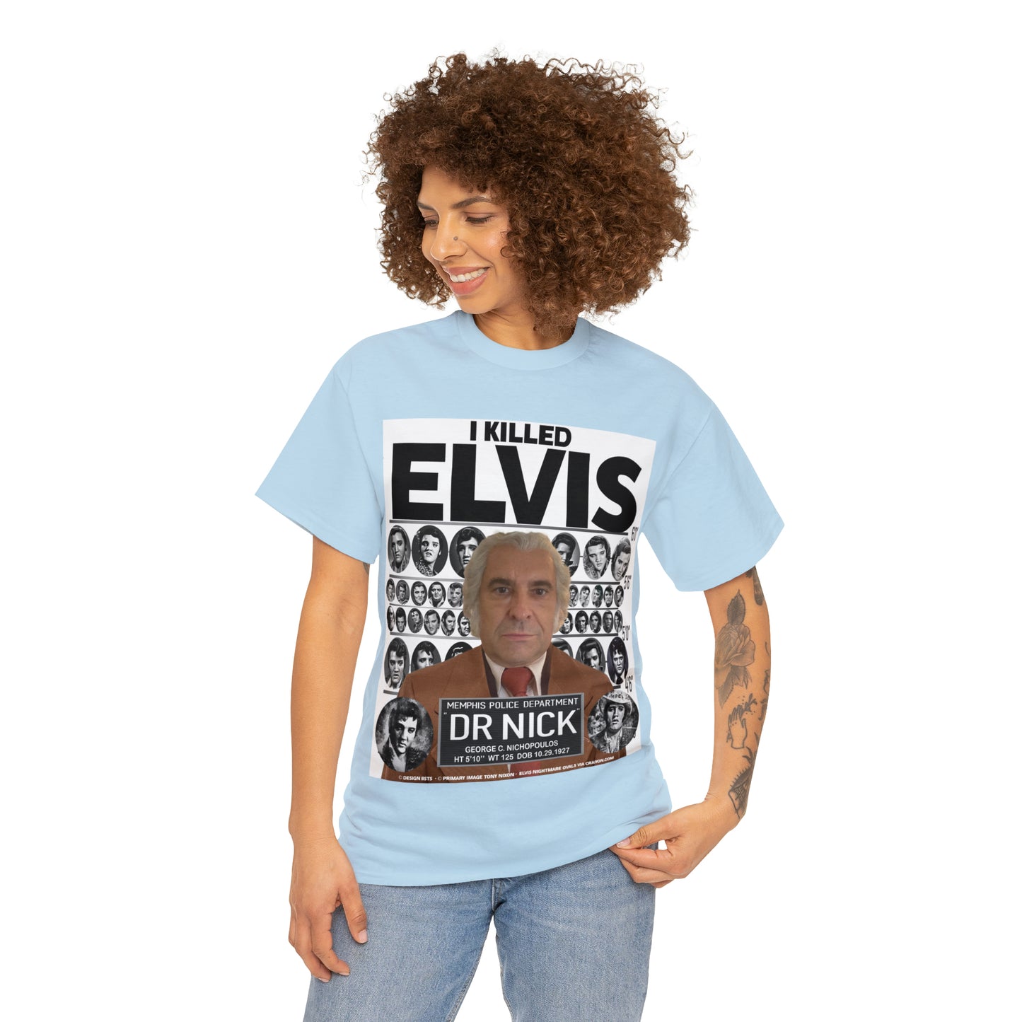 I KI**** ELVIS  - Unisex Heavy Cotton Tee - AUS