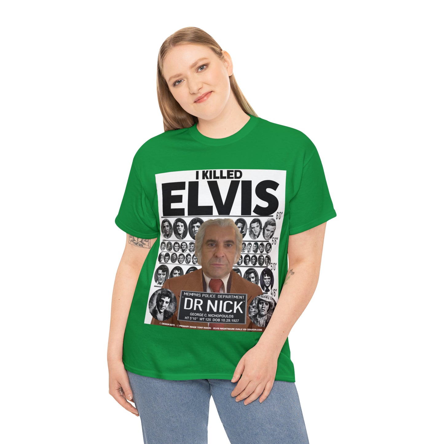 I KI**** ELVIS  - Unisex Heavy Cotton Tee - AUS