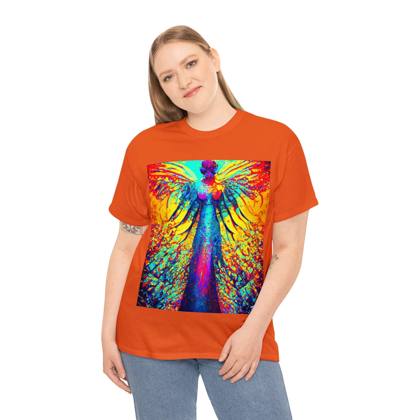 GUARDIAN MOTHER - Airt on a Shirt  - Unisex Heavy Cotton Tee - AUS