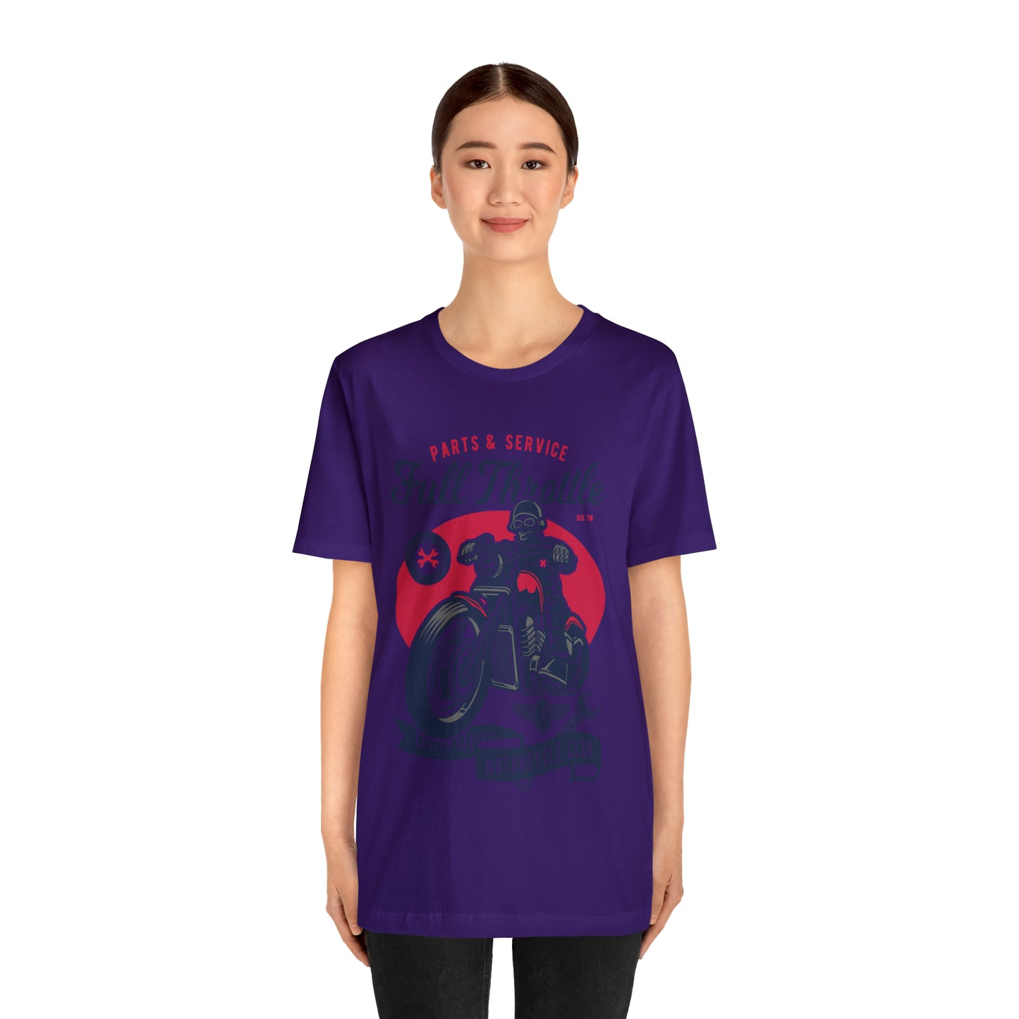FULL THROTTLE Parts & Service - Unisex Jersey Short Sleeve Tee