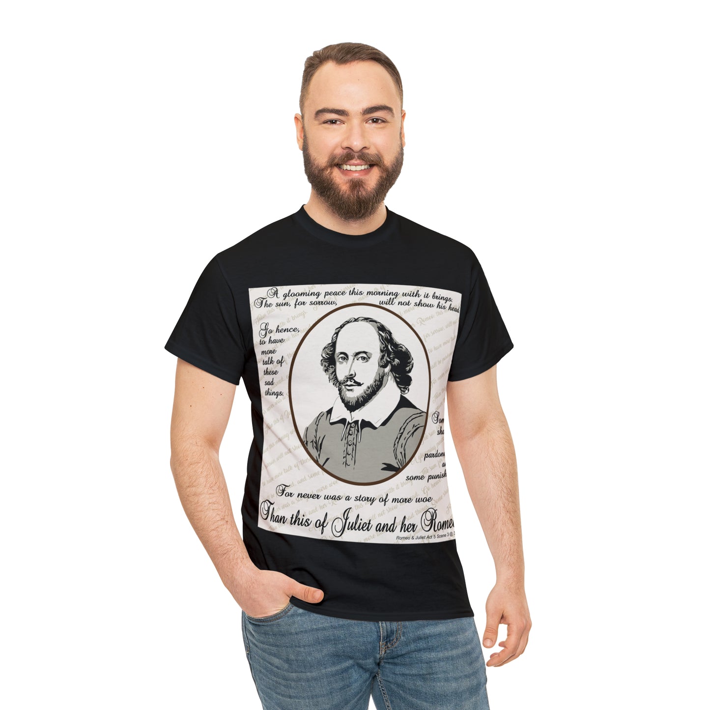 No Greater Tale of Woe... Juliet & Romeo.- Unisex Heavy Cotton Tee