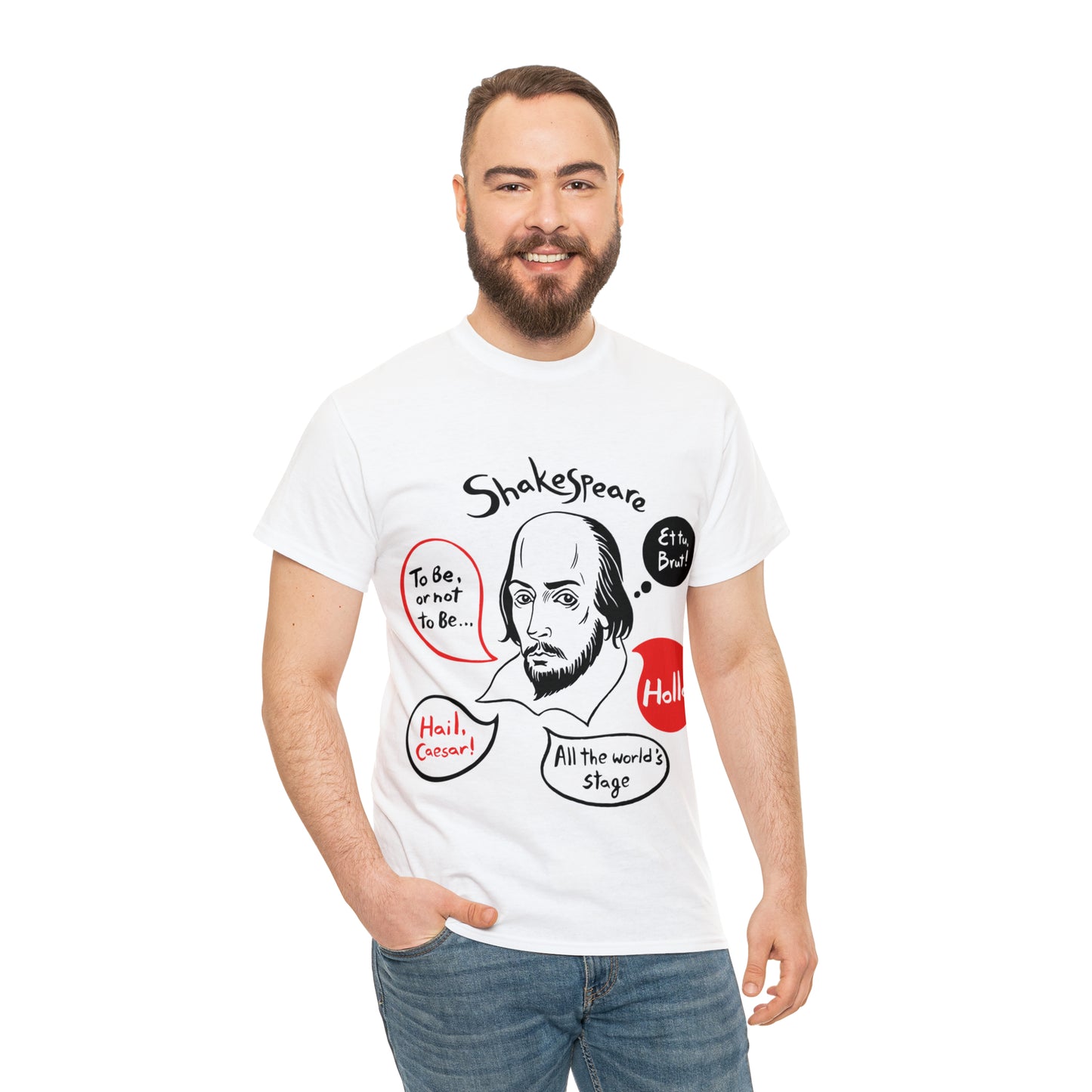 SHAKESPEARE (light) - Unisex Heavy Cotton Tee