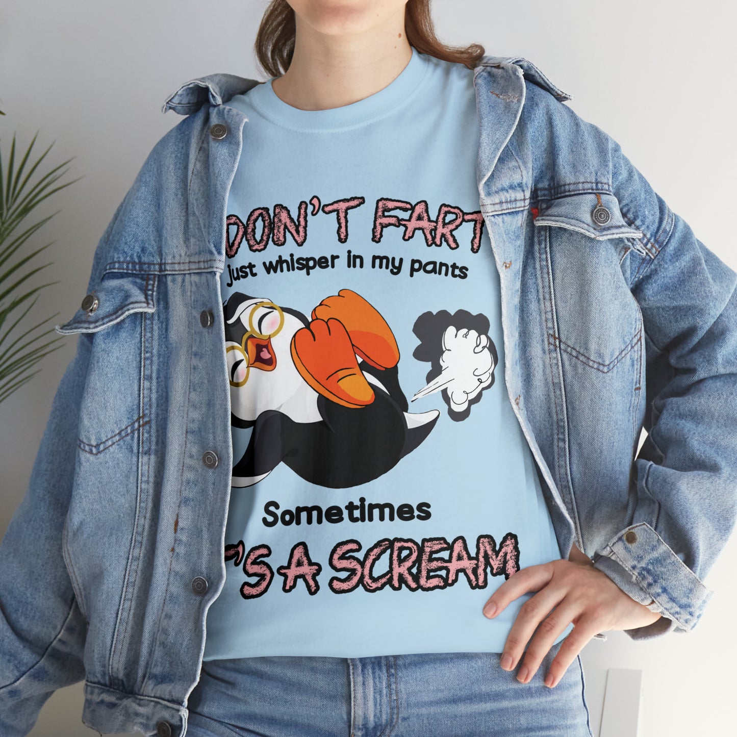 I DON'T FA*T  - Funny Unisex Heavy Cotton Tee - AUS