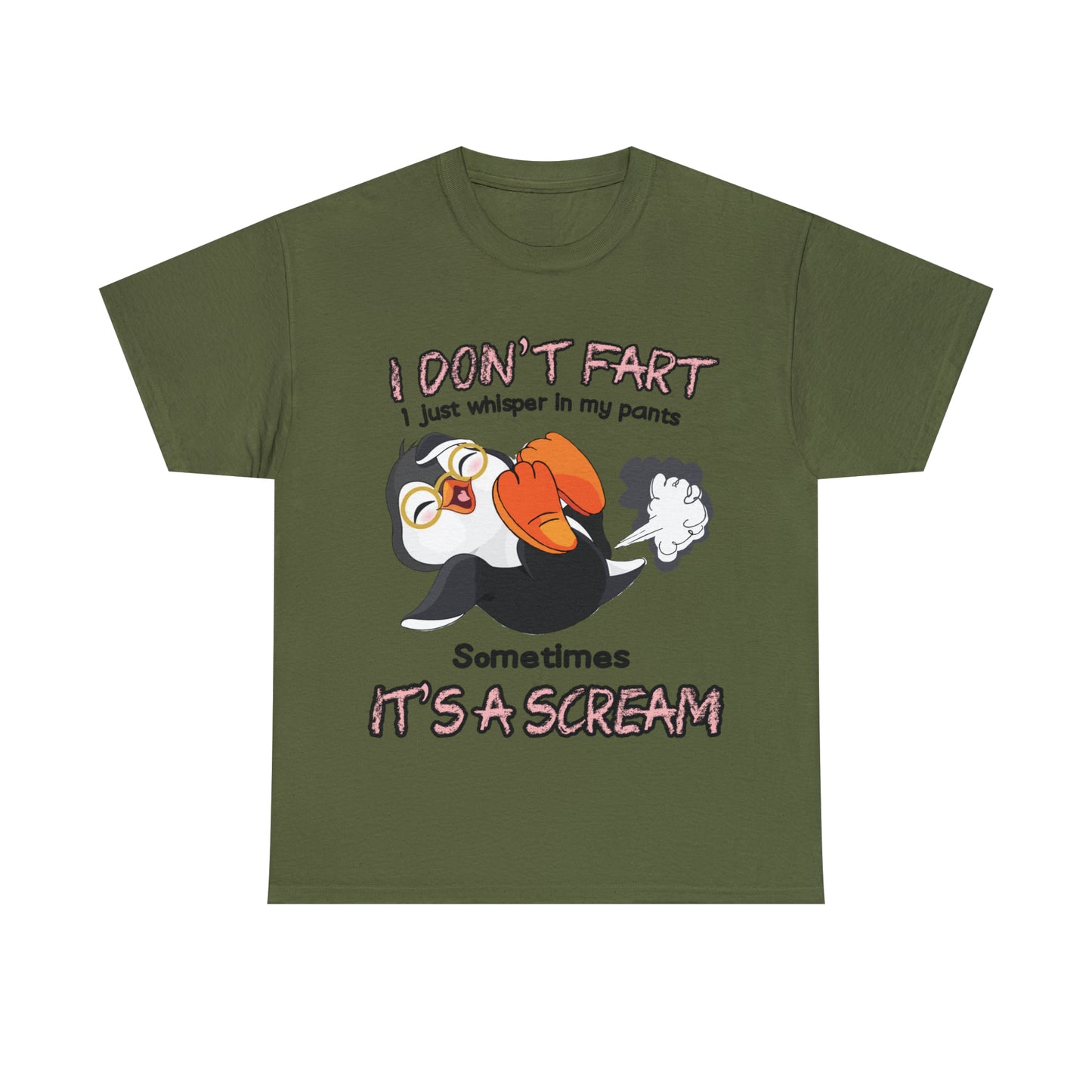 I DON'T FA*T  - Funny Unisex Heavy Cotton Tee - AUS