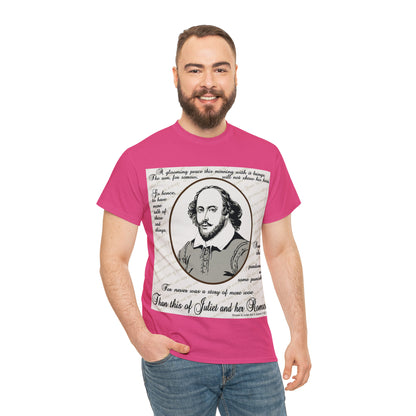 No Greater Tale of Woe... Juliet & Romeo.- Unisex Heavy Cotton Tee