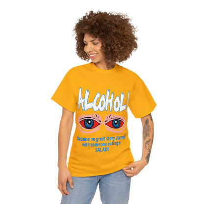 "ALC****" vs Salad - Funny Unisex Heavy Cotton Tee - AUS