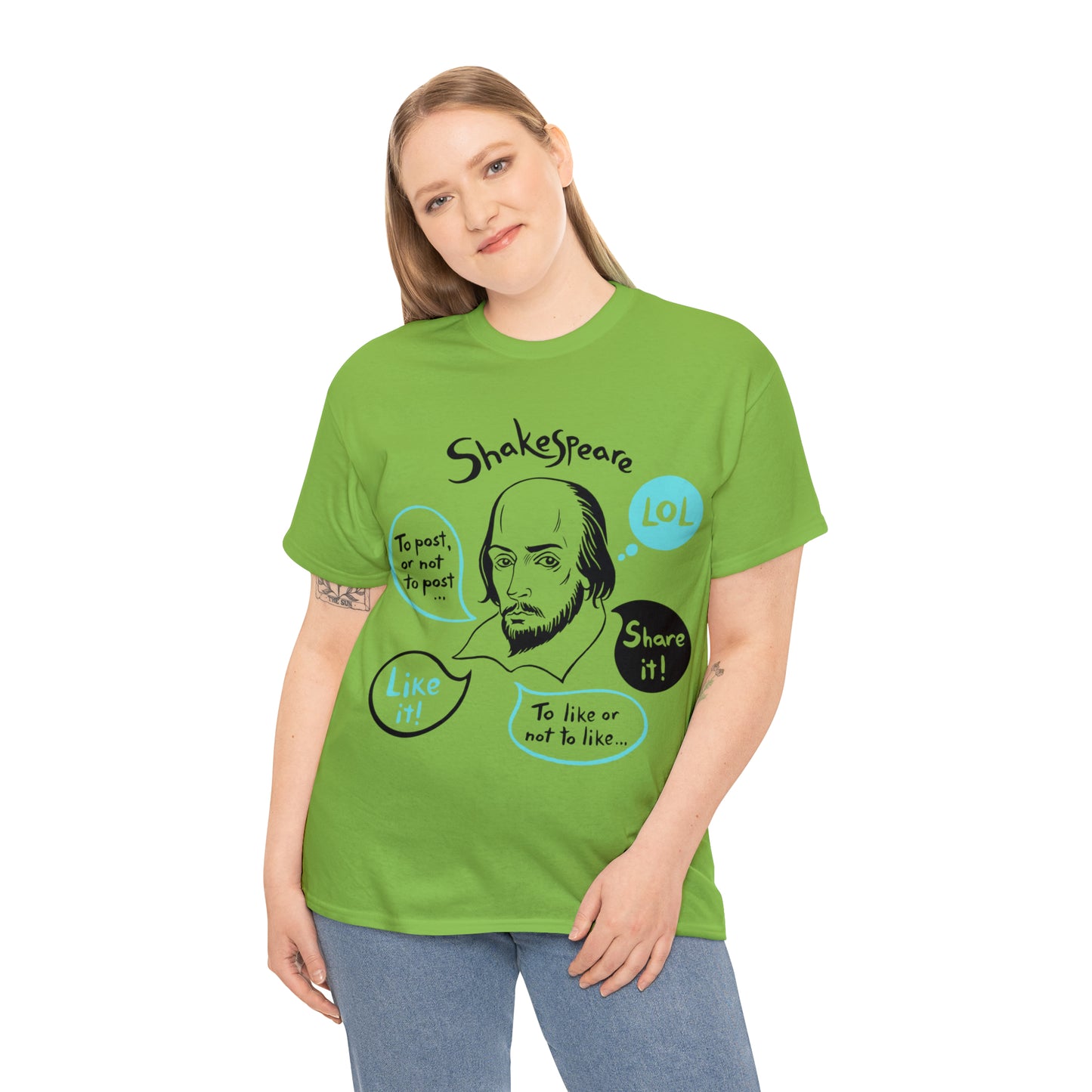 21st Century SHAKESPEARE  (light) - Unisex Heavy Cotton Tee