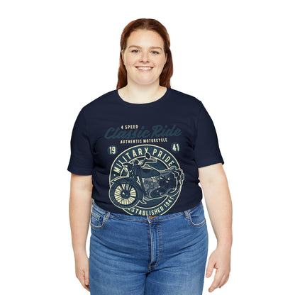 MILITARY RIDE Classic Pride - Unisex Jersey Short Sleeve Tee