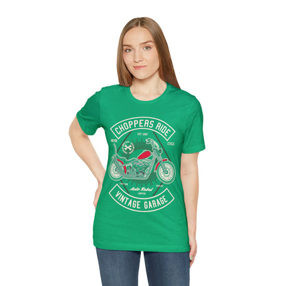 CHOPPERS RIDE Vintage Classic - Unisex Jersey Short Sleeve Tee