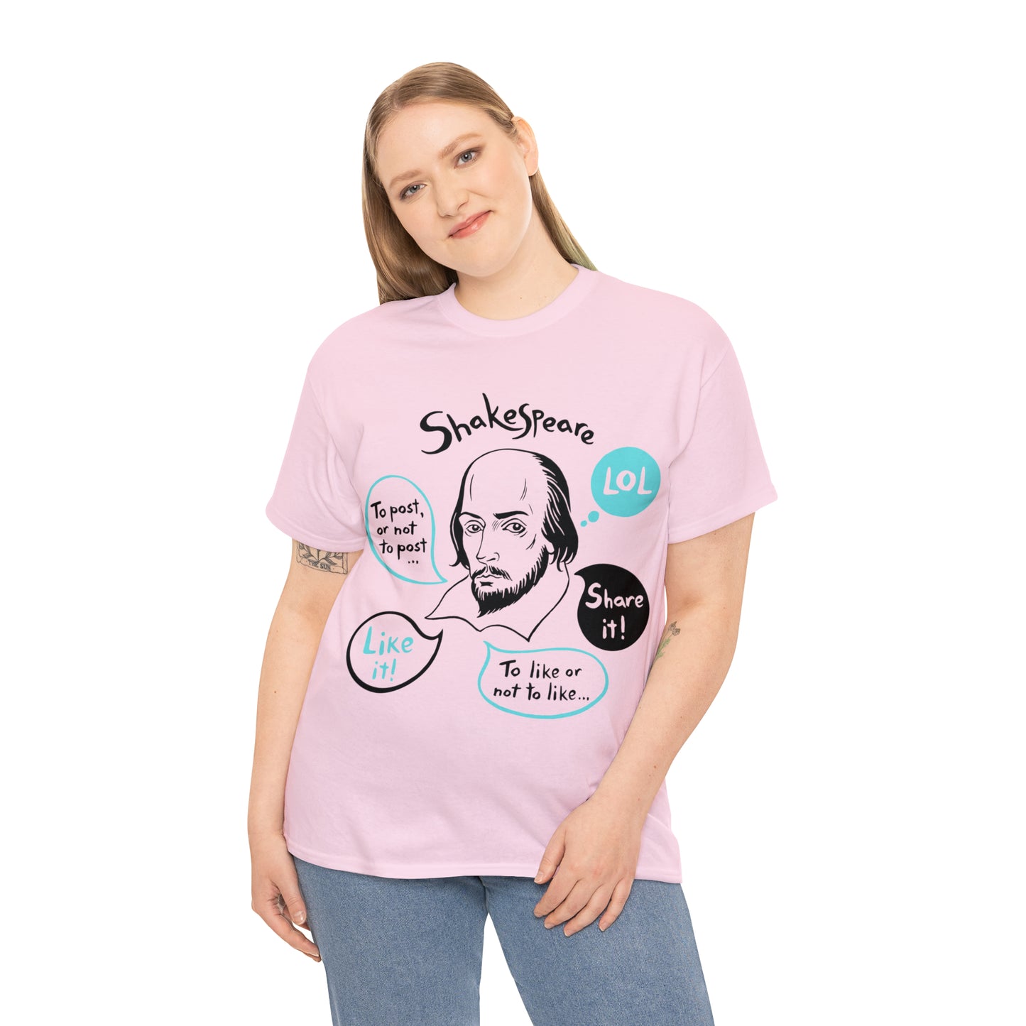 21st Century SHAKESPEARE  (light) - Unisex Heavy Cotton Tee