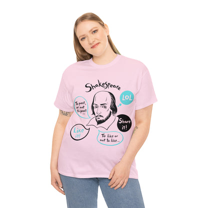 21st Century SHAKESPEARE  (light) - Unisex Heavy Cotton Tee