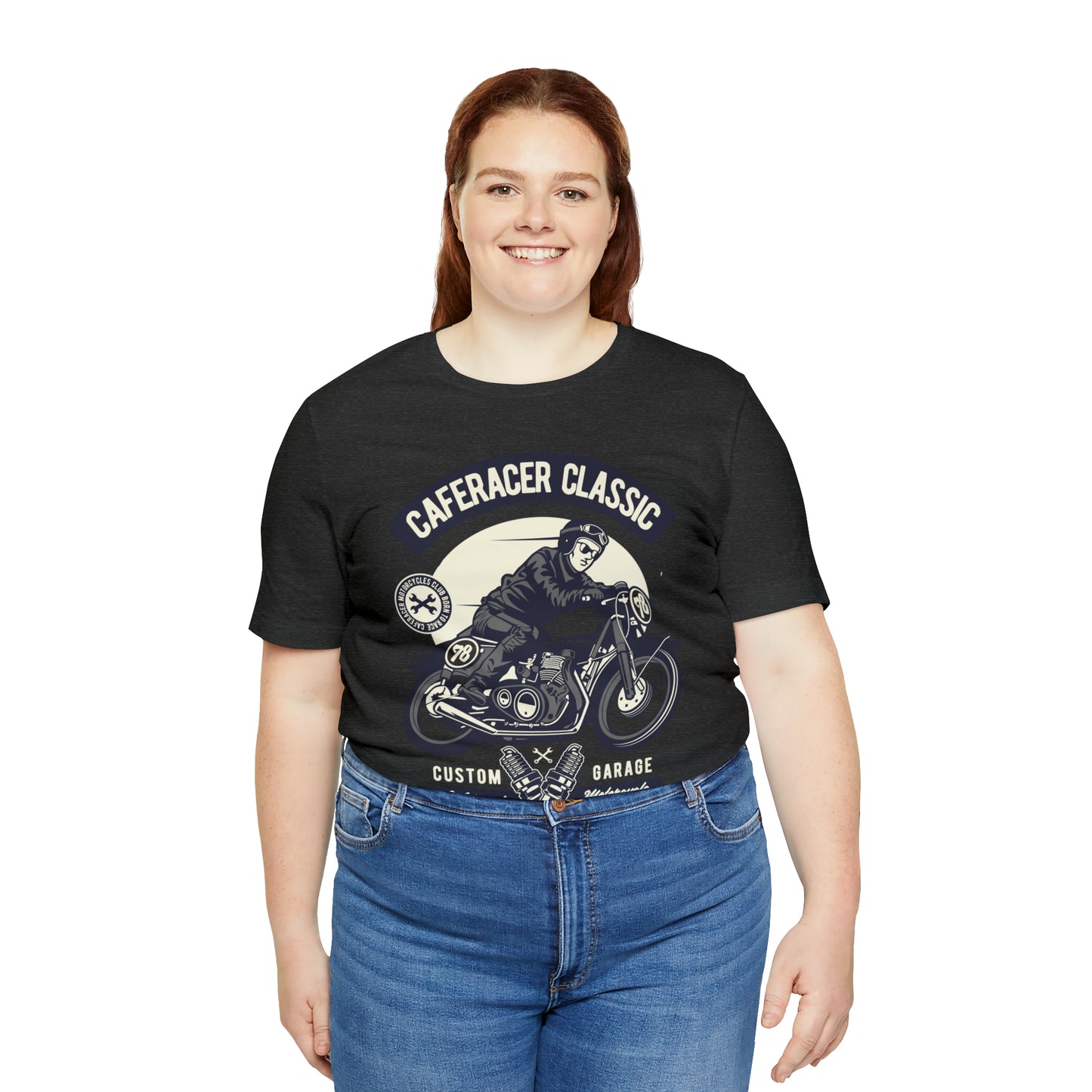 CAFE RACER Classic - Unisex Jersey Short Sleeve Tee