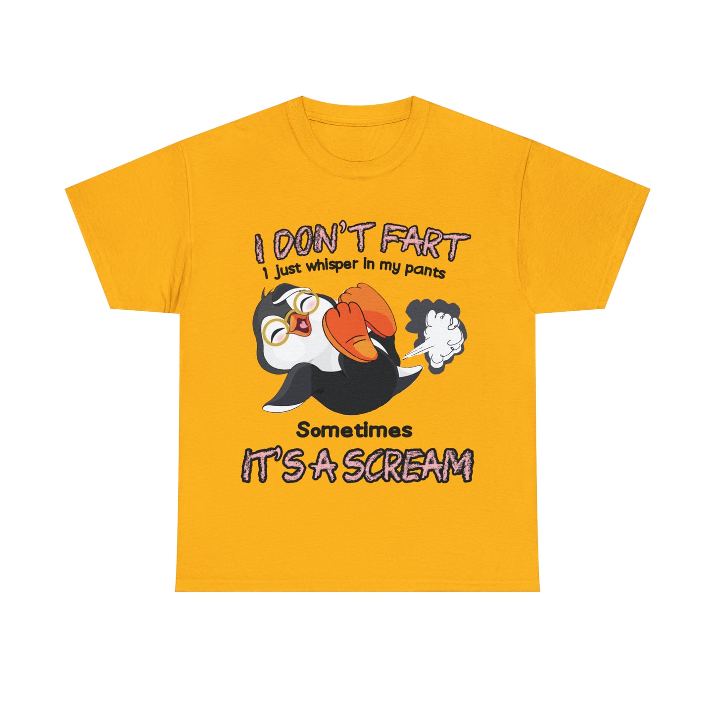 I DON'T FA*T  - Funny Unisex Heavy Cotton Tee - AUS
