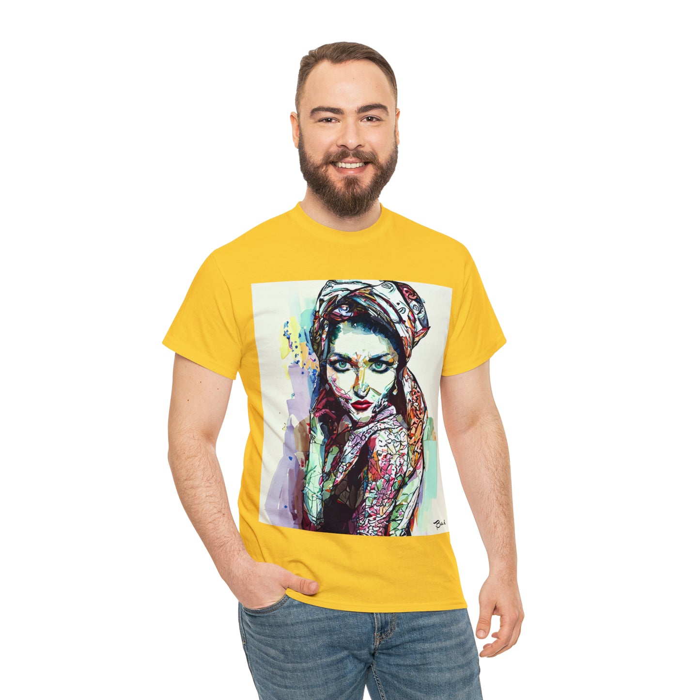 EASTERN BEAUTY - Airt on a Shirt  - Unisex Heavy Cotton Tee - AUS