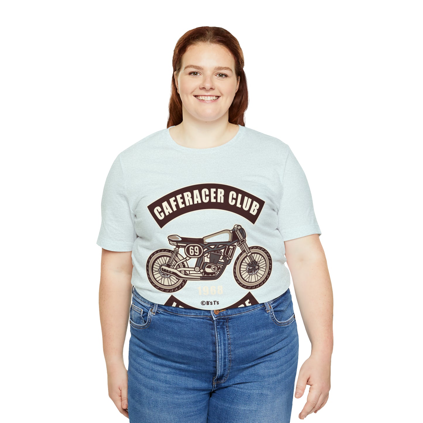 CAFE RACE CLUB Less is More - Unisex Jersey Short Sleeve Tee