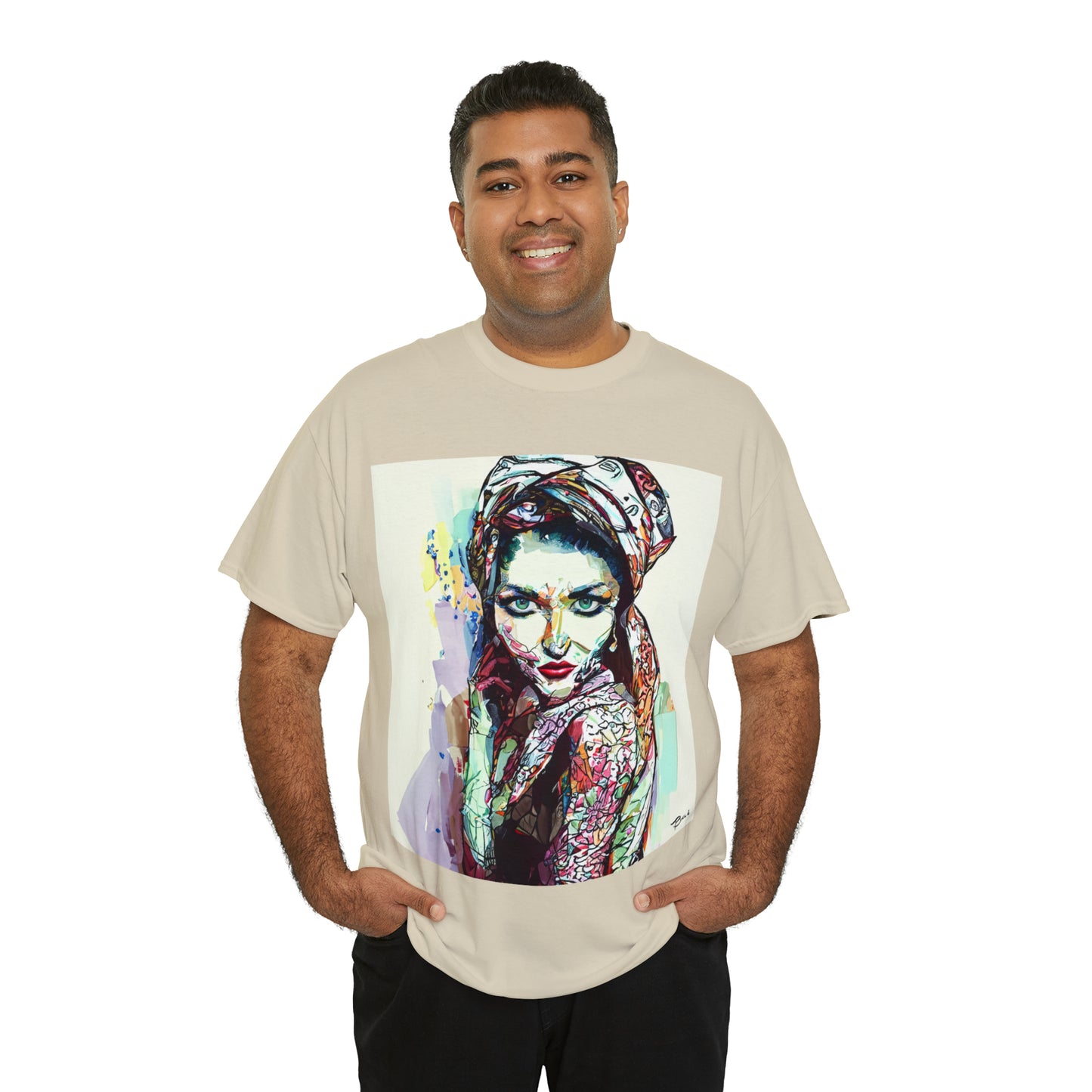 EASTERN BEAUTY - Airt on a Shirt  - Unisex Heavy Cotton Tee - AUS