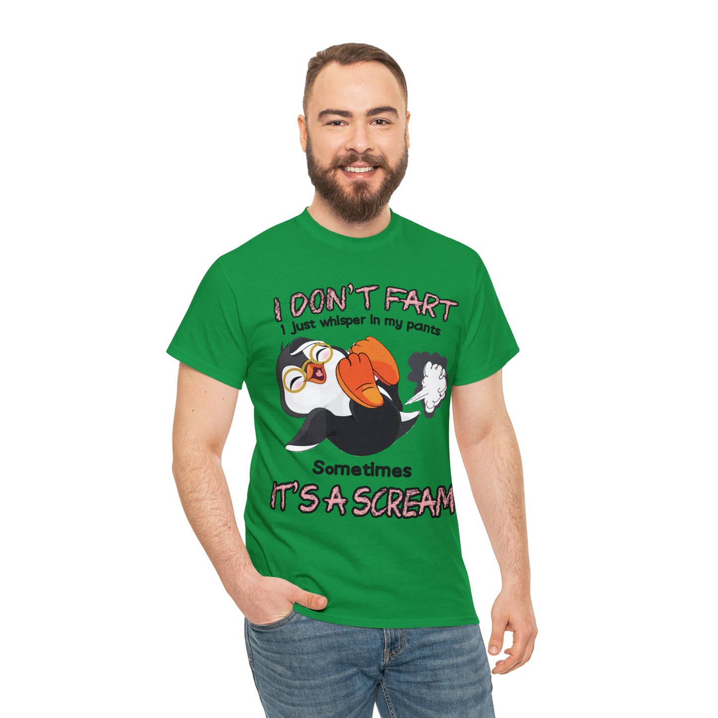 I DON'T FA*T - Funny Unisex Heavy Cotton Tee - USA