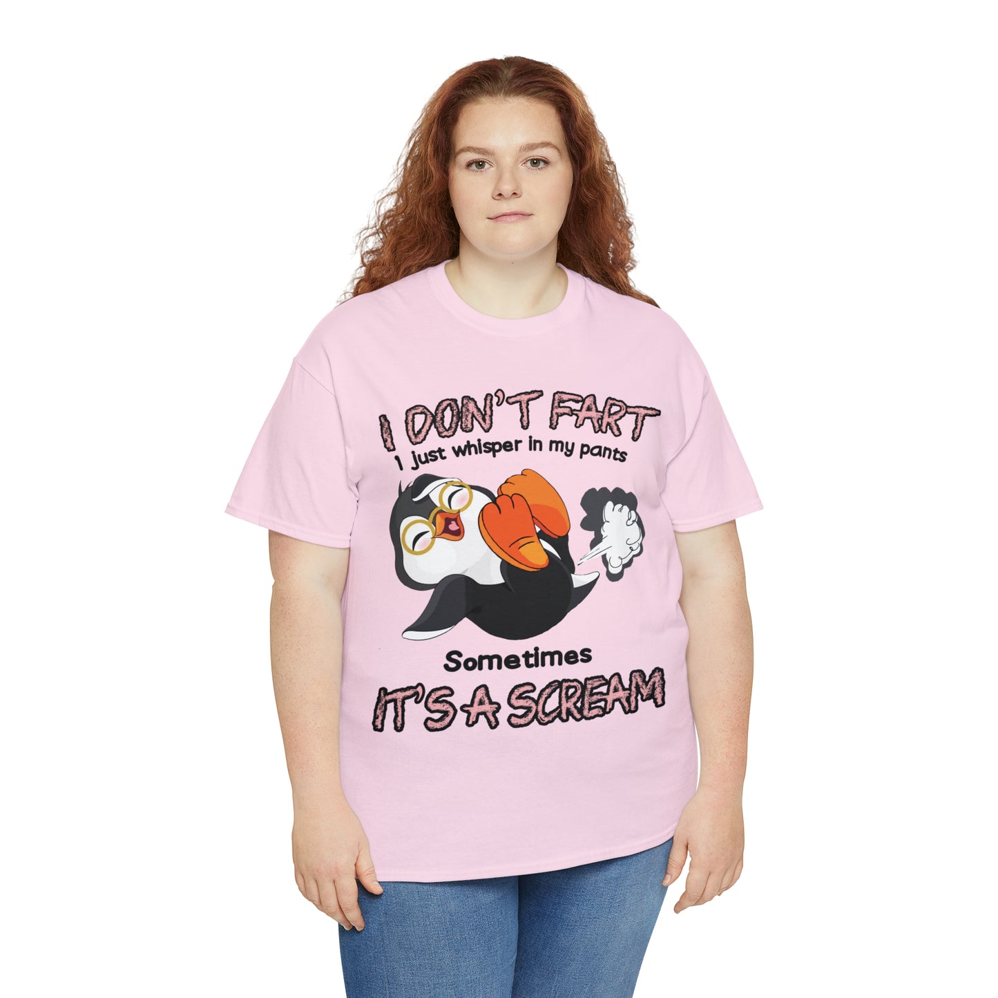 I DON'T FA*T - Funny Unisex Heavy Cotton Tee - USA