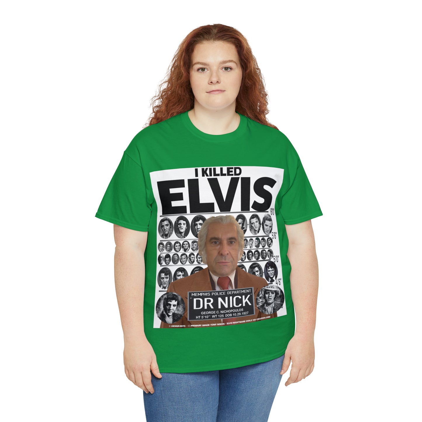 I KI**** ELVIS  - Unisex Heavy Cotton Tee - AUS