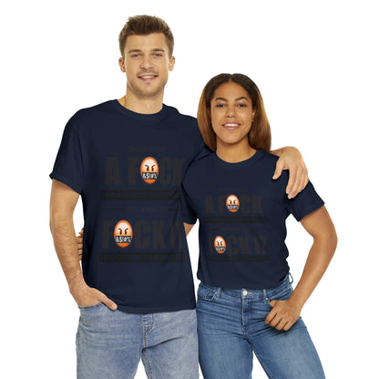 WHEN I GAVE A F***  - Funny Unisex Heavy Cotton Tee - AUS