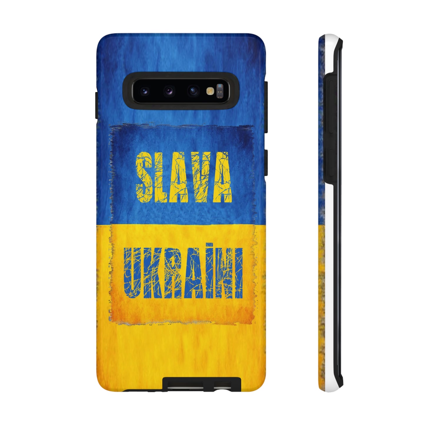 "SLAVA UKRAĪNI" FLAG - Tough Cases