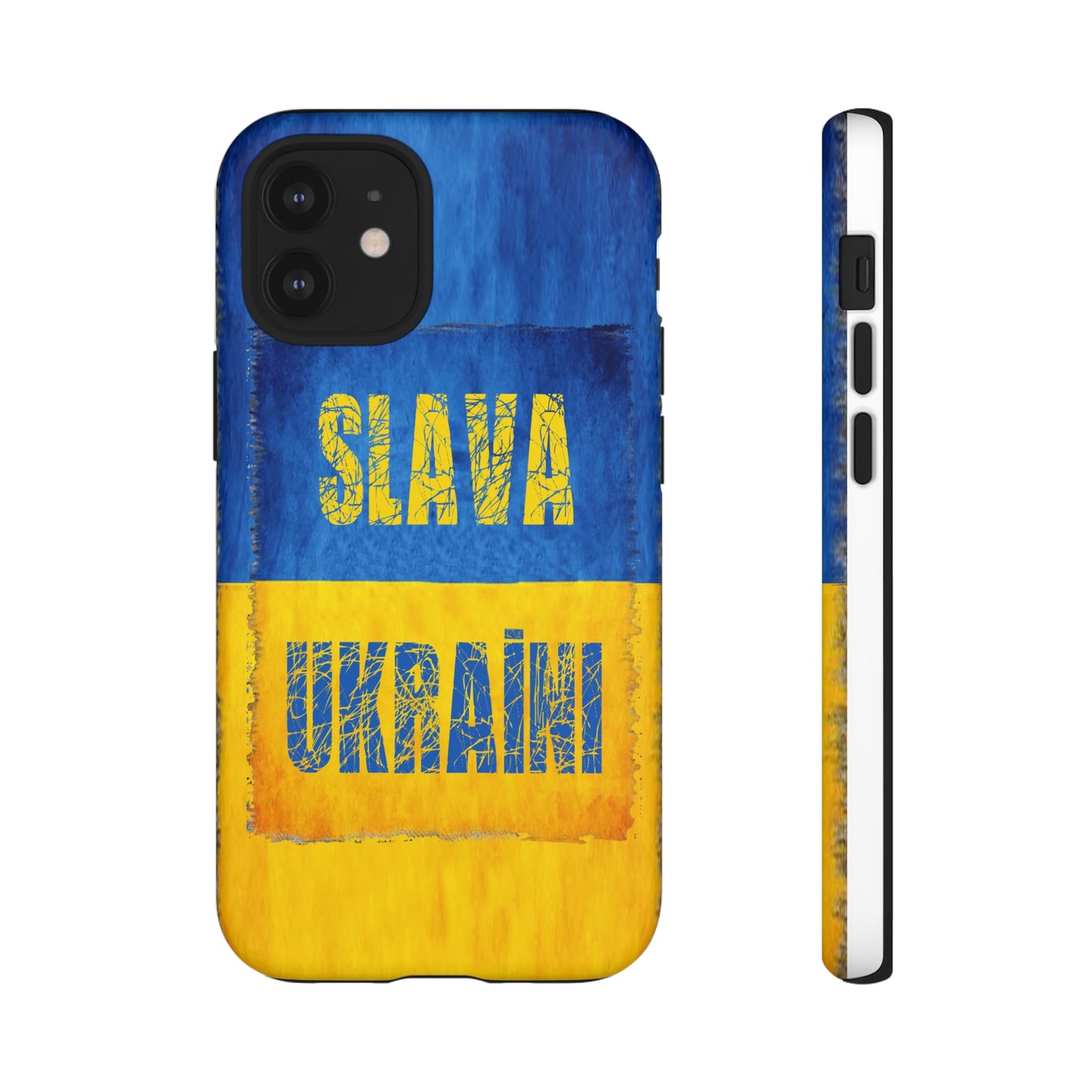 "SLAVA UKRAĪNI" FLAG - Tough Cases