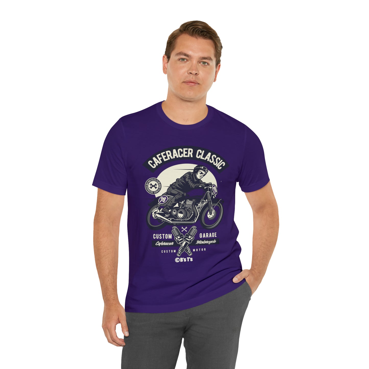 CAFE RACER Classic - Unisex Jersey Short Sleeve Tee
