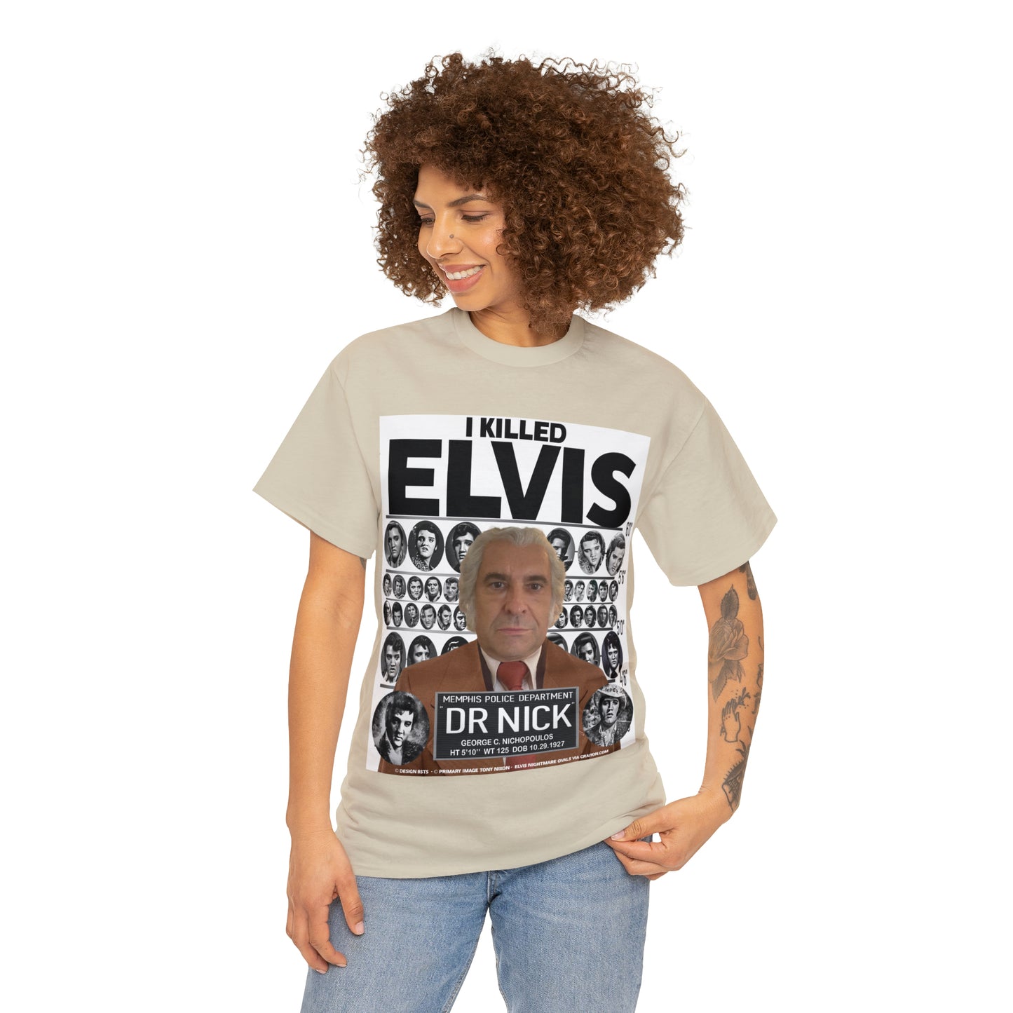 I KI**** ELVIS  - Unisex Heavy Cotton Tee - AUS