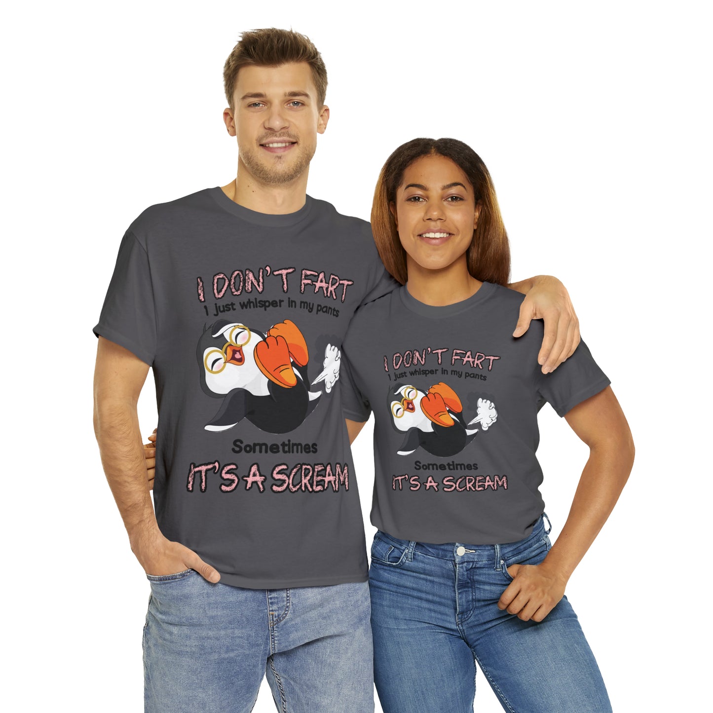 I DON'T FA*T  - Funny Unisex Heavy Cotton Tee - AUS
