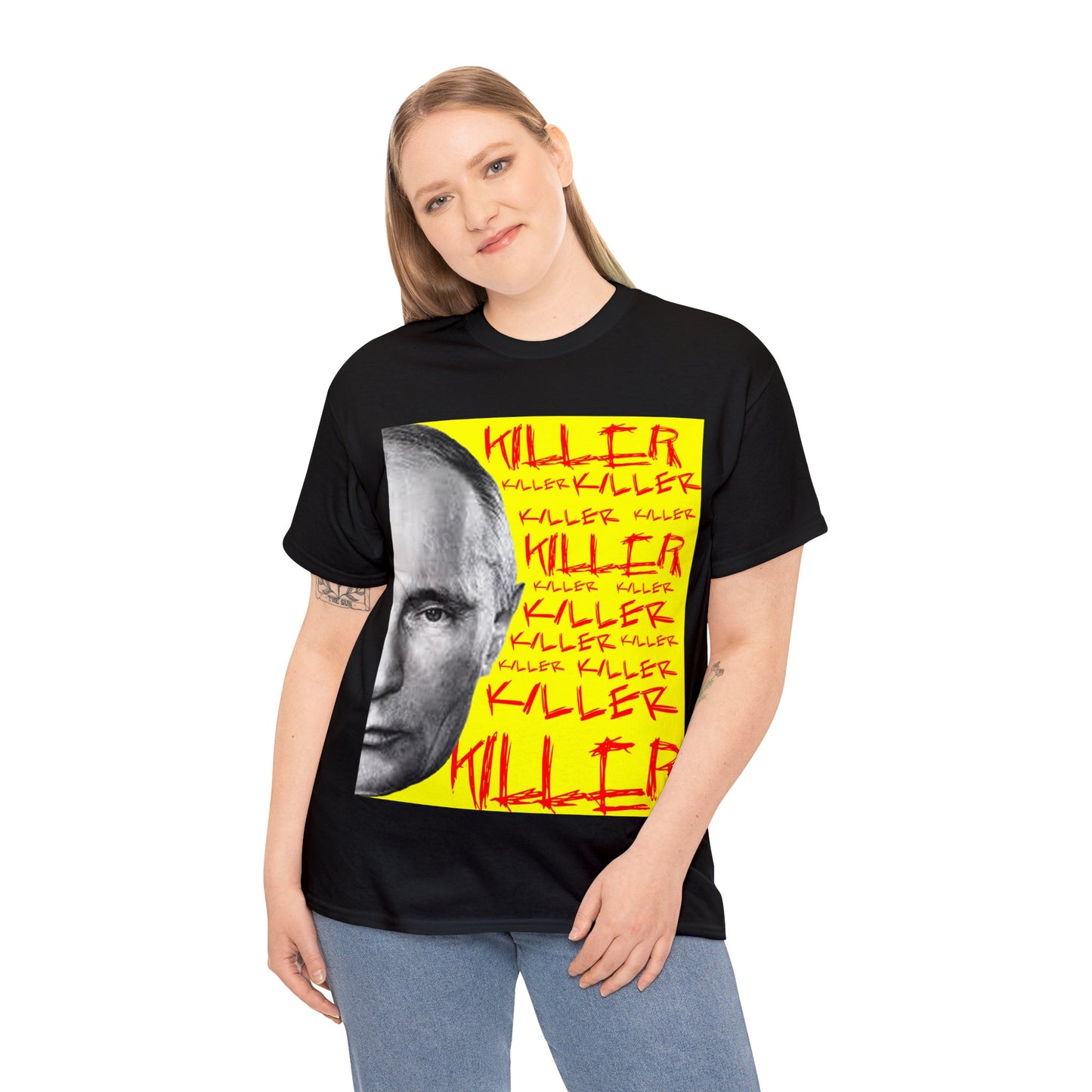 Half-Faced Putin  'Killer' - Unisex T-Shirt