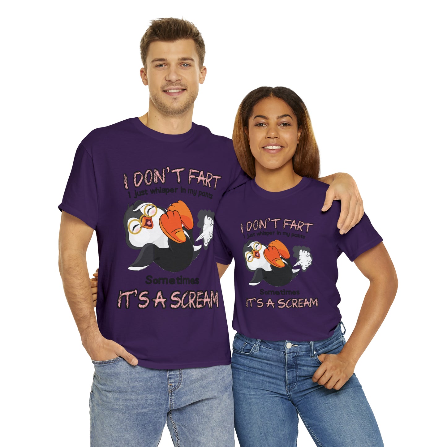 I DON'T FA*T  - Funny Unisex Heavy Cotton Tee - AUS