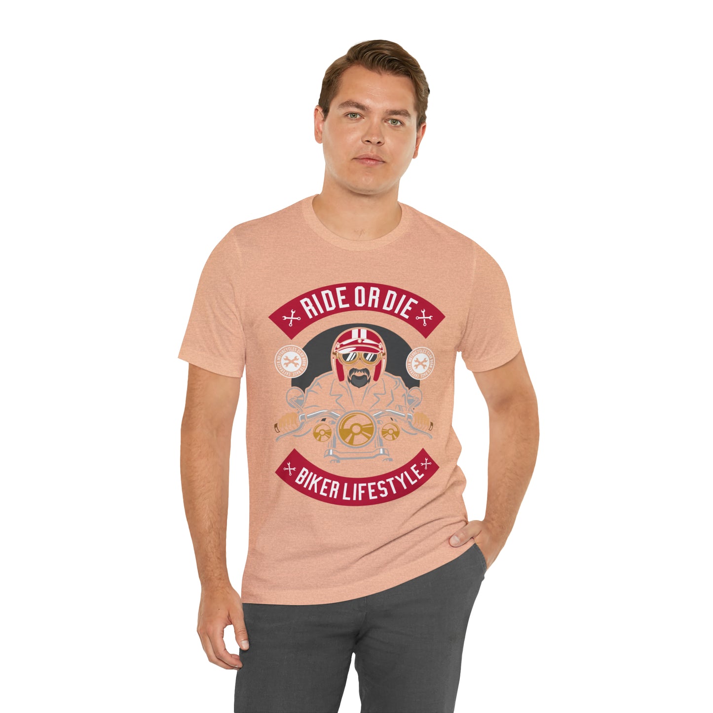 BIKER LIFESTYLE - Ride or Die - Unisex Jersey Short Sleeve Tee