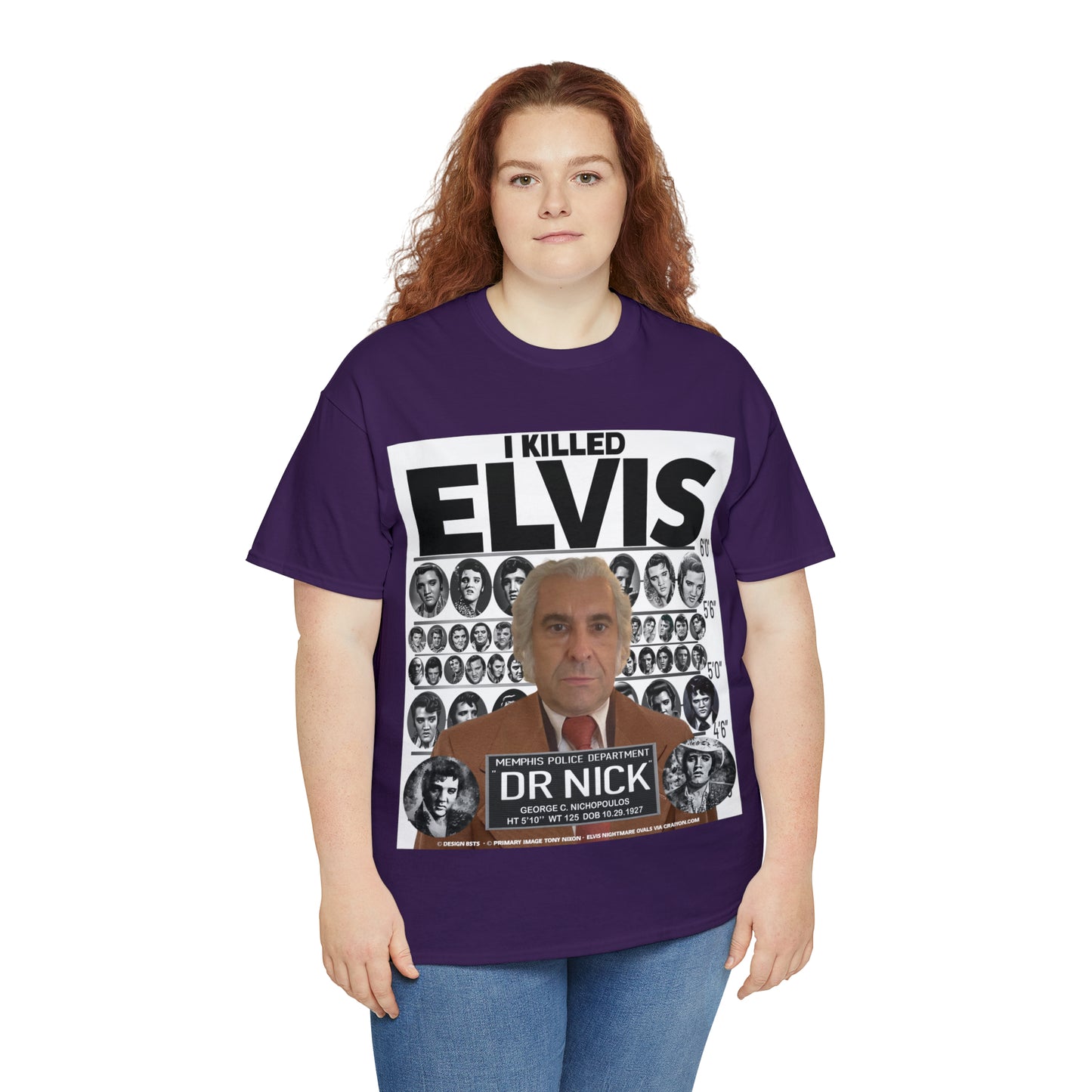 I KI**** ELVIS  - Unisex Heavy Cotton Tee - AUS
