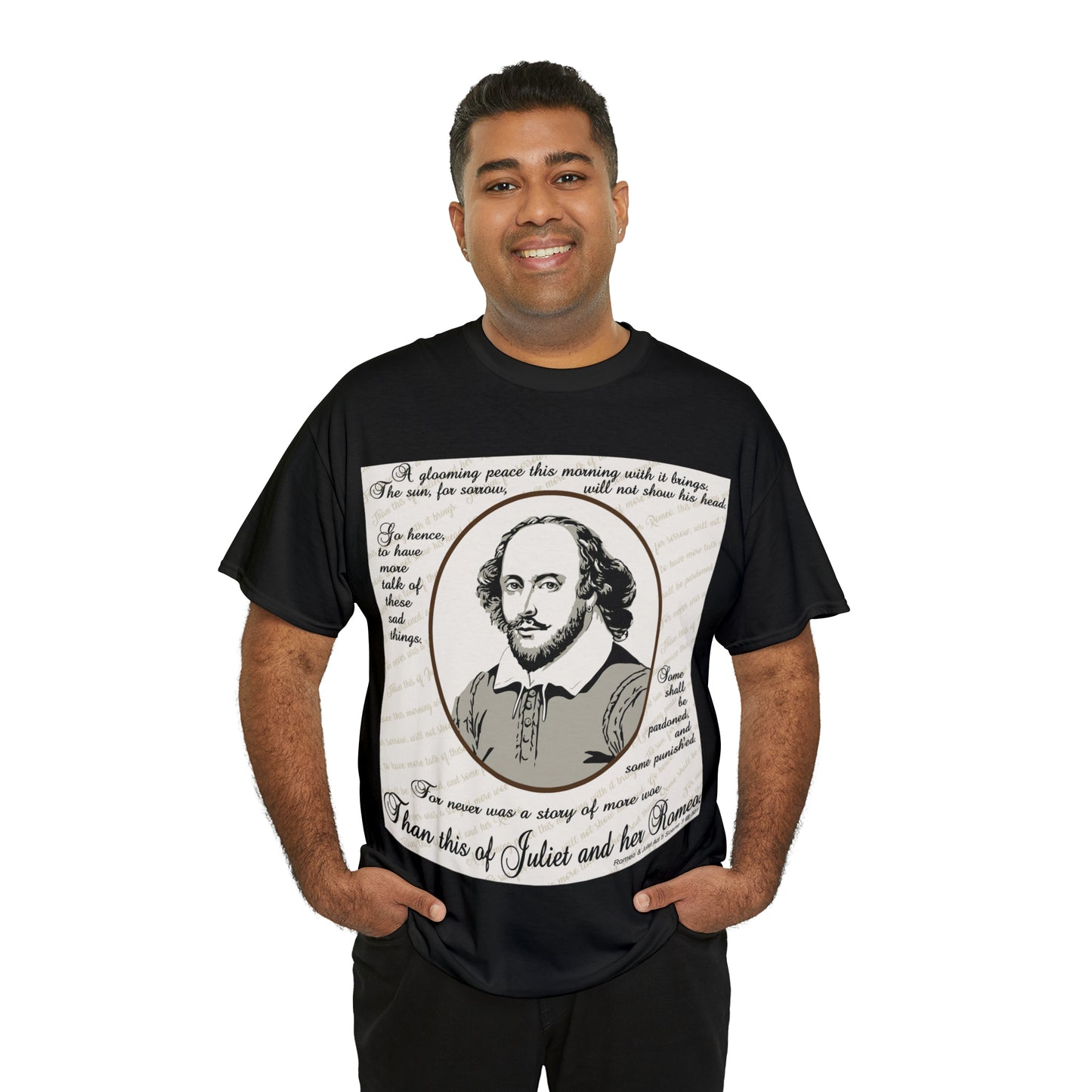 No Greater Tale of Woe... Juliet & Romeo.- Unisex Heavy Cotton Tee