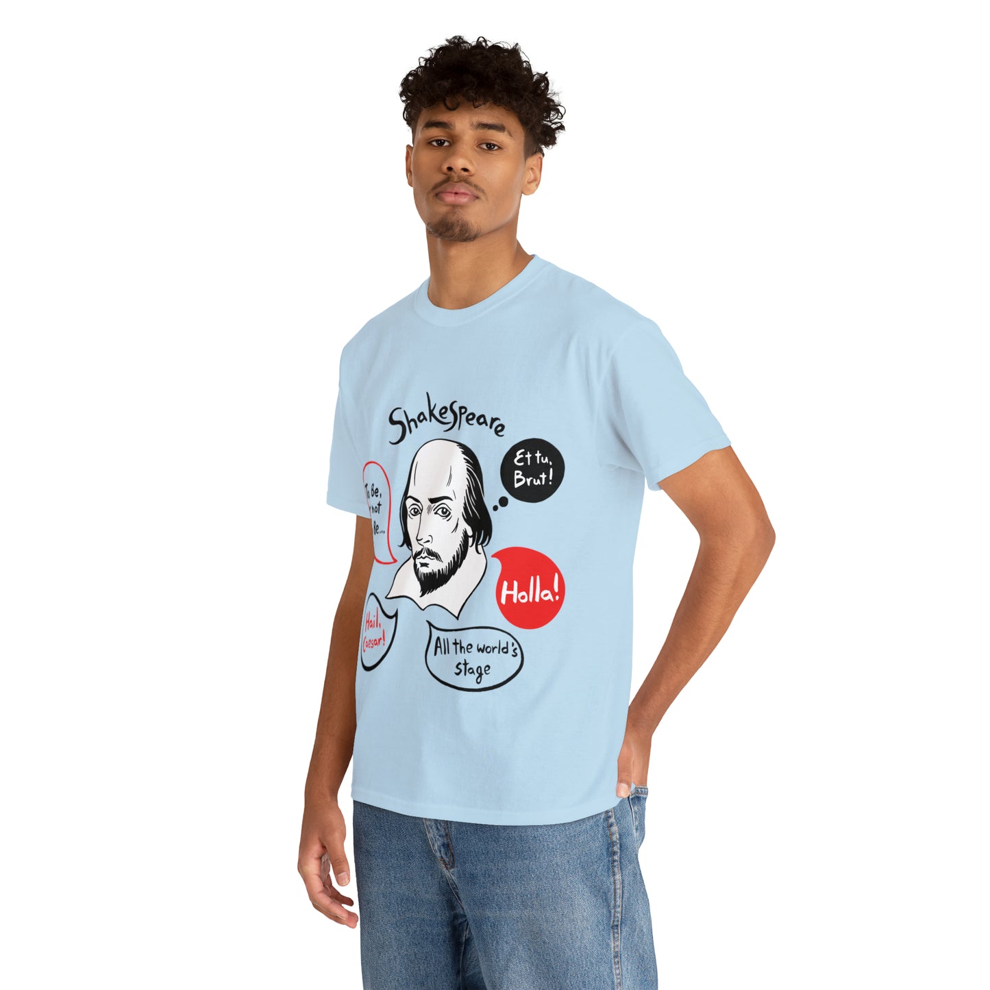 SHAKESPEARE (light) - Unisex Heavy Cotton Tee
