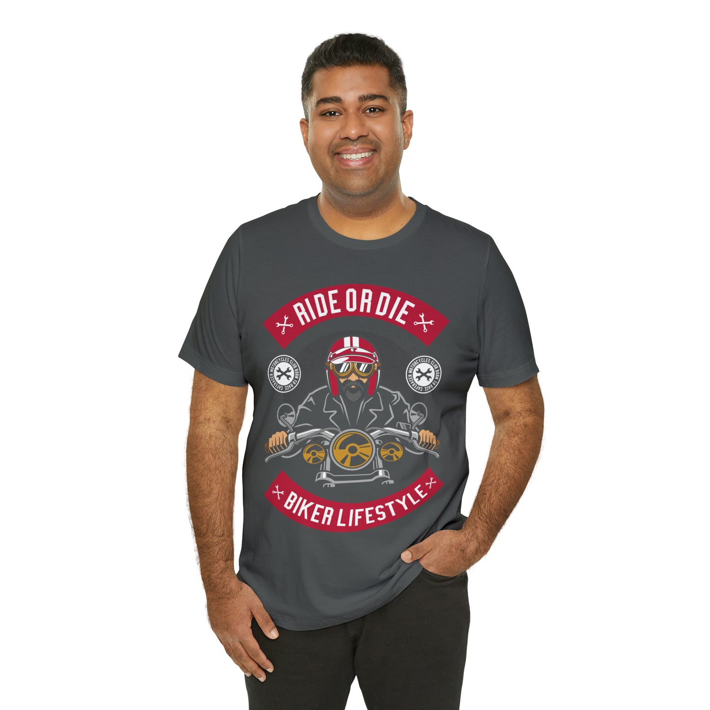 BIKER LIFESTYLE - Ride or Die - Unisex Jersey Short Sleeve Tee