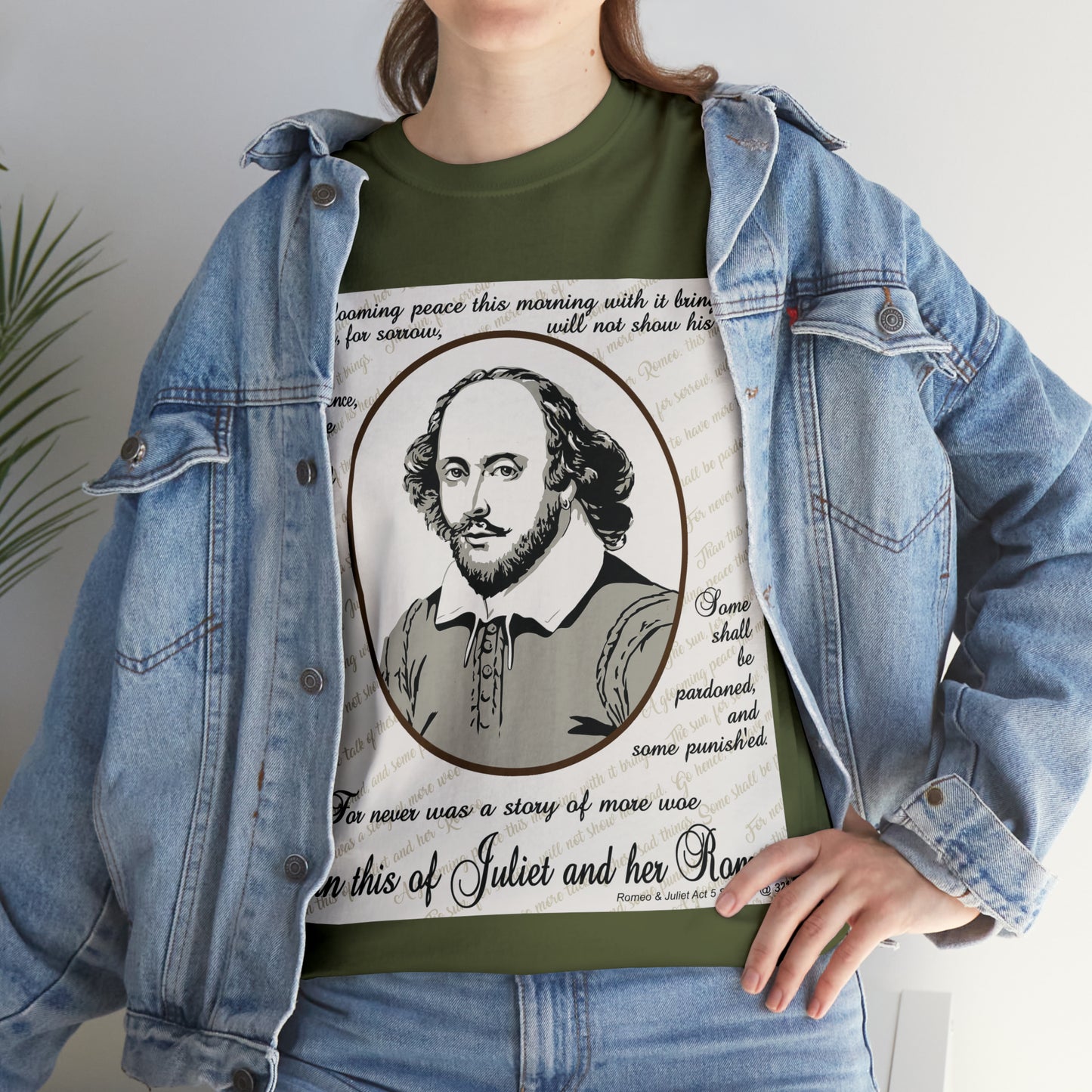 No Greater Tale of Woe... Juliet & Romeo.- Unisex Heavy Cotton Tee
