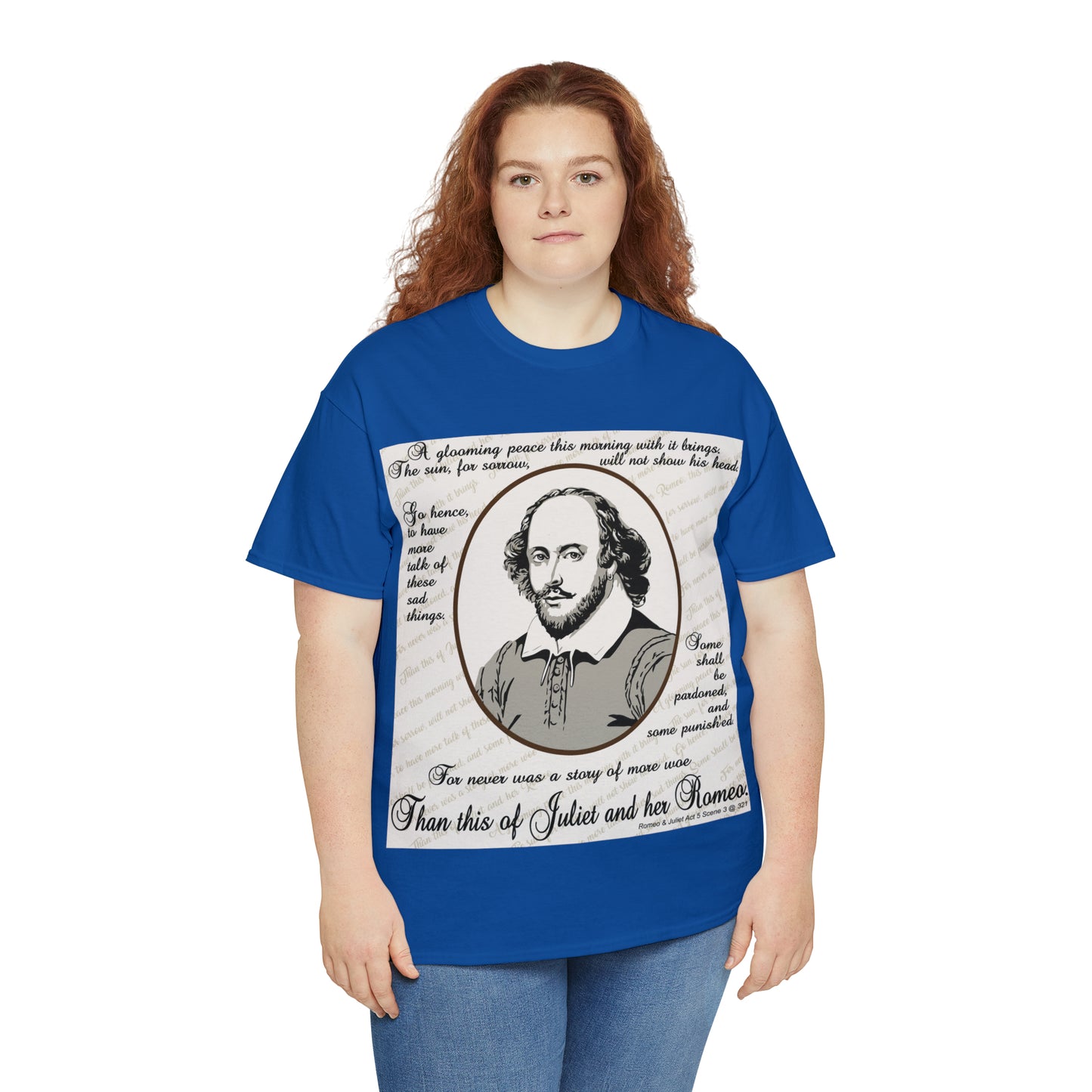 No Greater Tale of Woe... Juliet & Romeo.- Unisex Heavy Cotton Tee