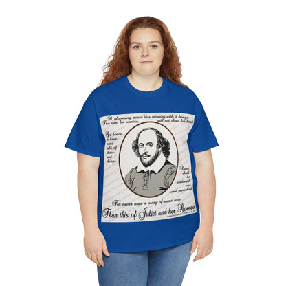 No Greater Tale of Woe... Juliet & Romeo.- Unisex Heavy Cotton Tee