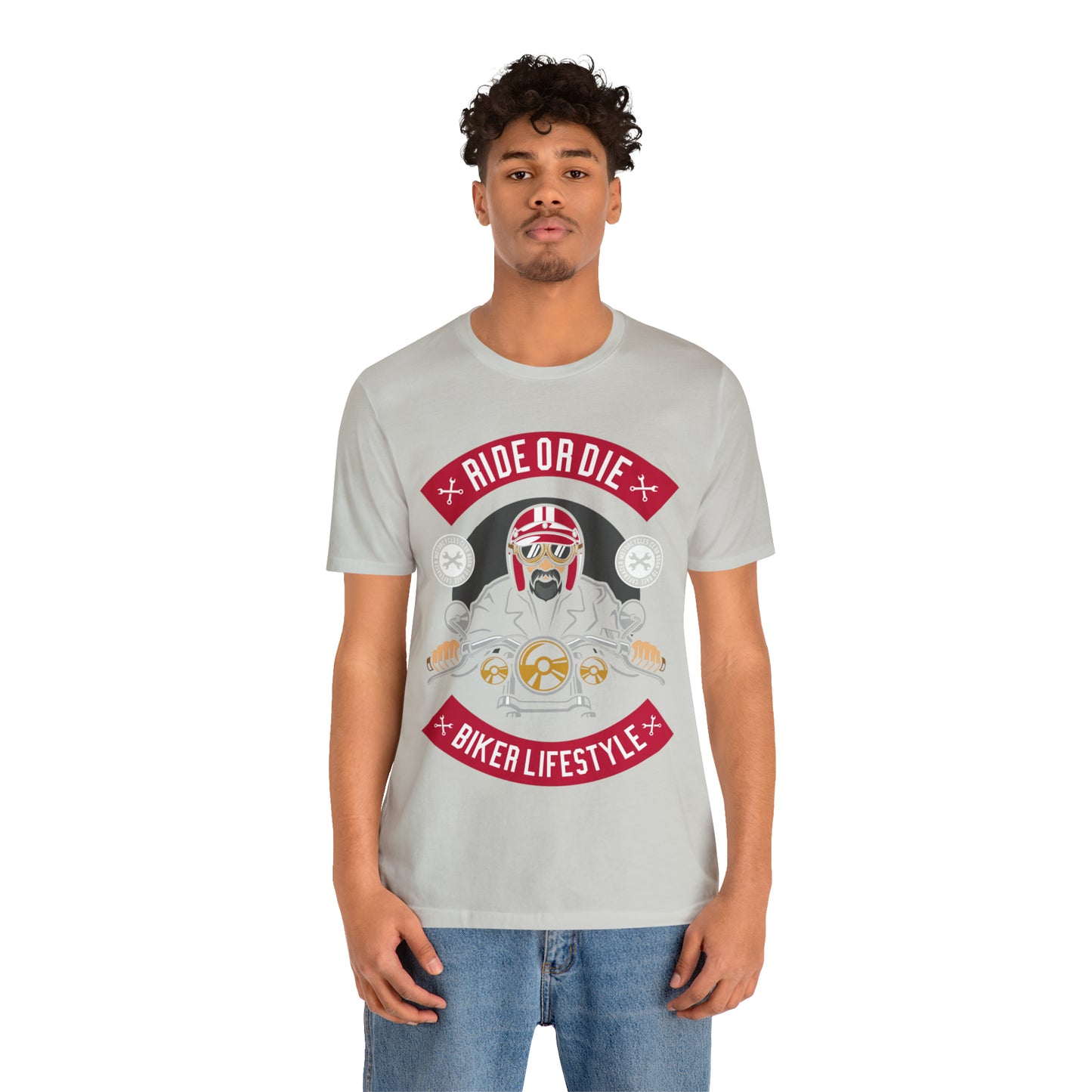 BIKER LIFESTYLE - Ride or Die - Unisex Jersey Short Sleeve Tee