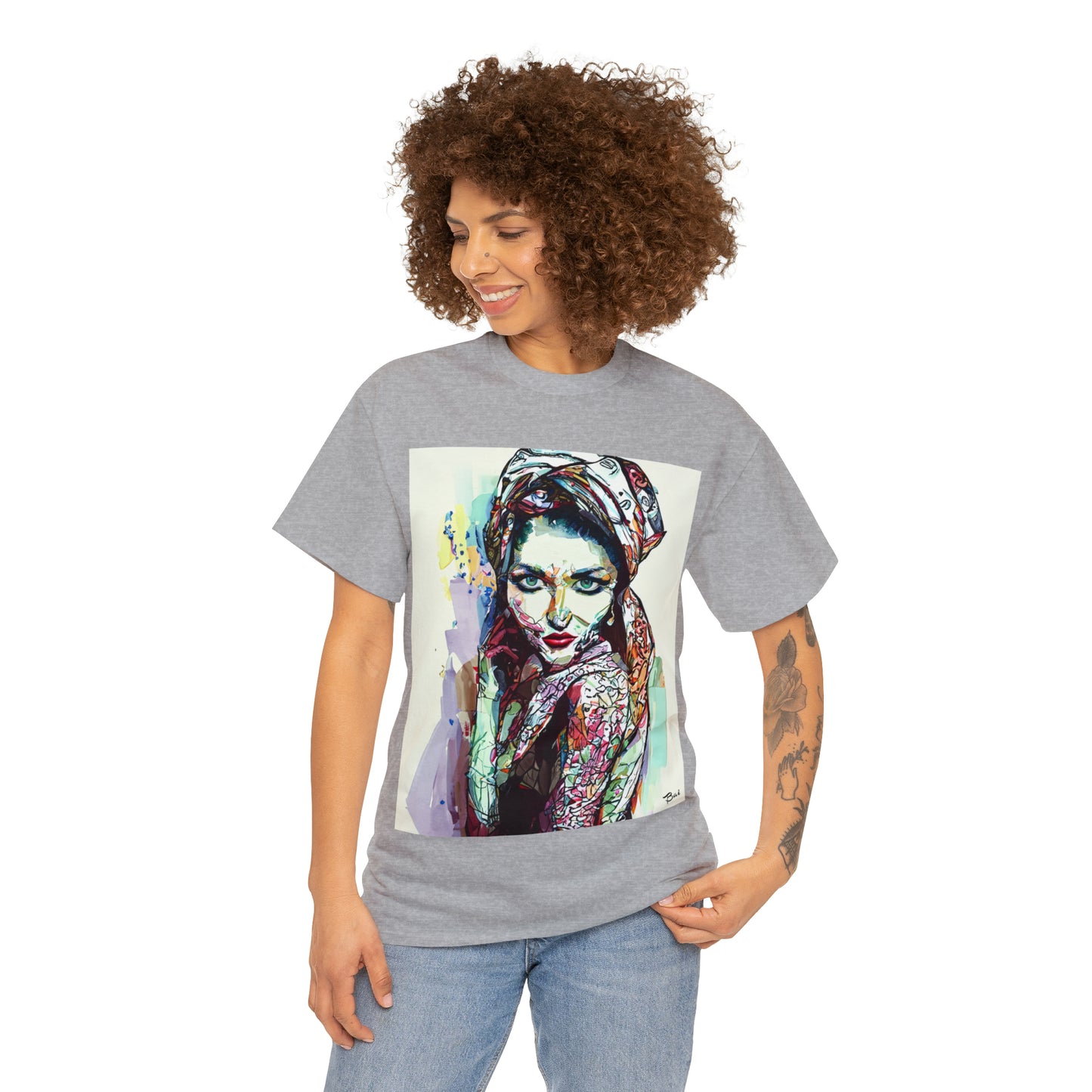 EASTERN BEAUTY - Airt on a Shirt  - Unisex Heavy Cotton Tee - AUS